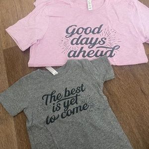 Mama and little shirts